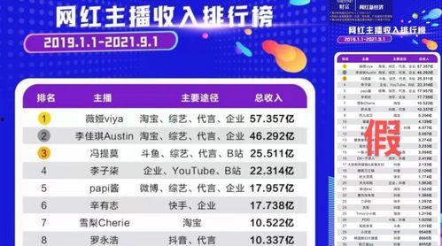 做网红收入,月入过万背后的秘密与挑战